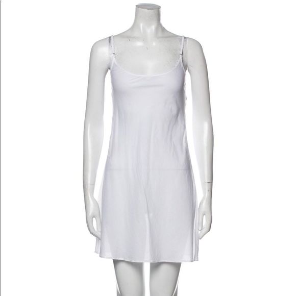 LoveShackFancy Dresses & Skirts - LoveShackFancy White Scoop Neck Mini Dress